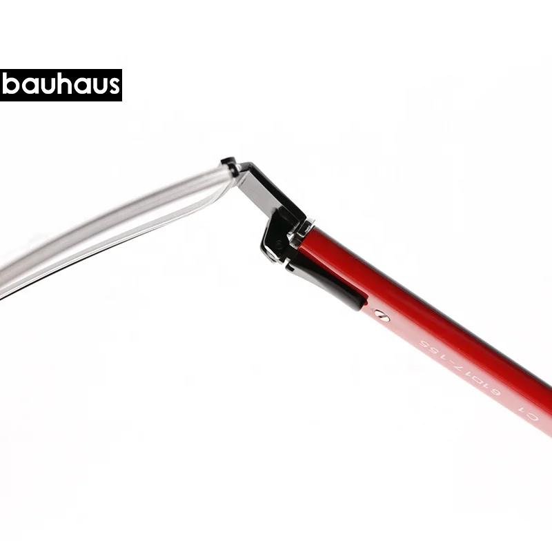 KE-1938 Low Cost Eyewear 61-17-155 Half Rim Optical Frame