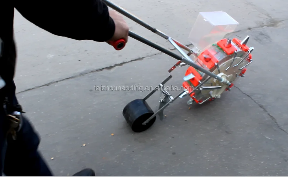 
hand push easy use manual small seed planter 