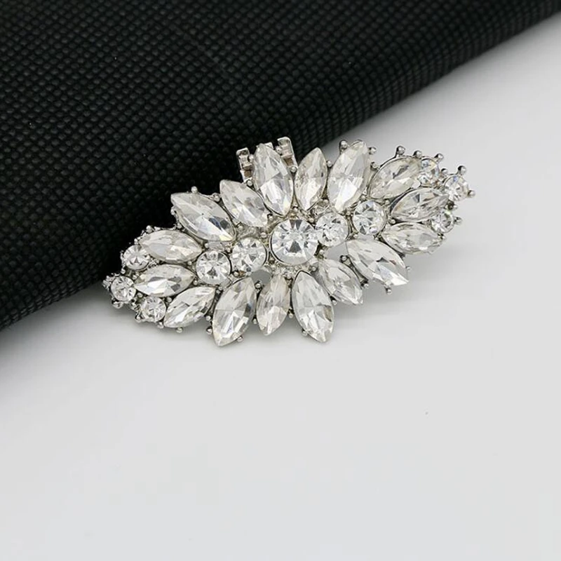 
2019 New arrival fashion design crystal shoes buckle clip for sandal in shoes decoration 