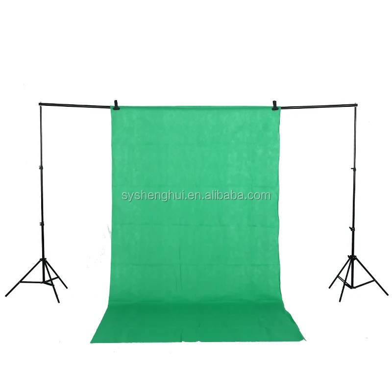 Muslin Photo Studio Backdrop Support Stand Green White Black Cloth Backgrounds