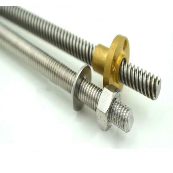 High quality 14mm customized precision threaded rod ball lead screw