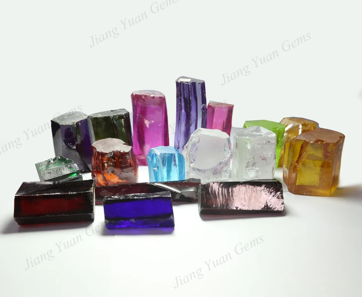 Synthetic Emerald Stone in Best Emerald Raw Material for Gems Making Cubic Zirconia Raw Material Synthetic (lab Created) 7103990