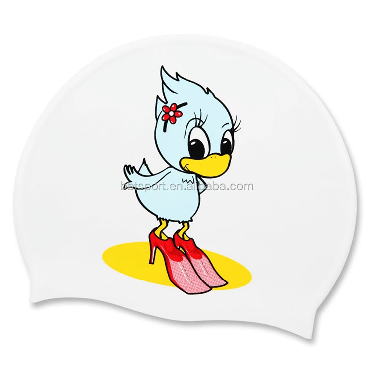 Custom high quality silicone swimming caps