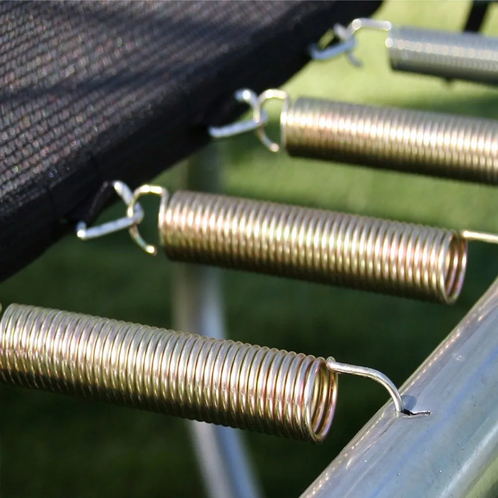 jumbo trampoline with 8 feet and safety enclosure and ladder jump bed