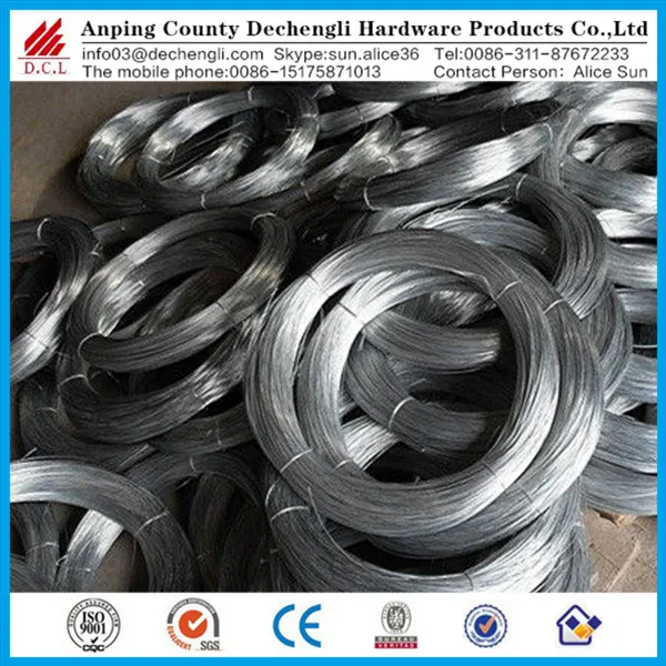 Low Price High Quality BWG 20 21 22 GI Galvanized Wire With Reasonable Price/Galvanized Binding Wire