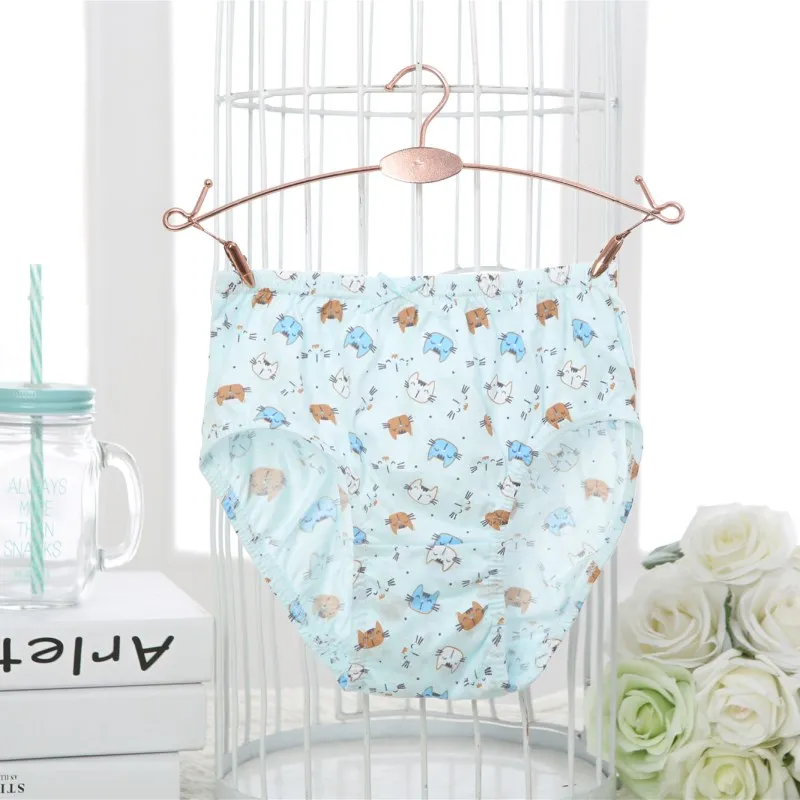 Корейское детское нижнее белье с красивым мультяшным рисунком 100% хлопок