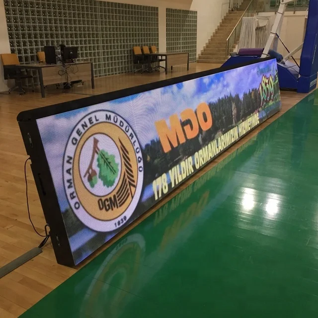 Outdoor full color football led screen stadium display panel digital advertising pantalla P4