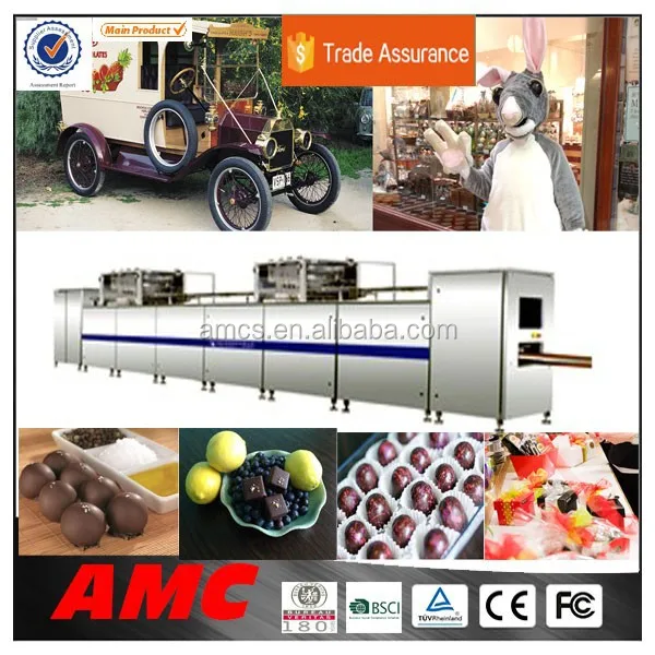 high quality Semi-Automatic chocolate depositing machine Production Line