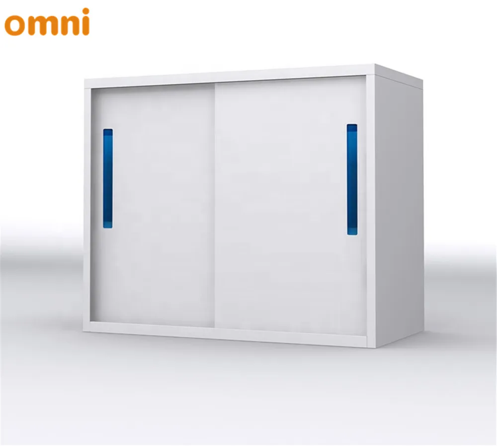 3 layer sliding door filing storage cabinet