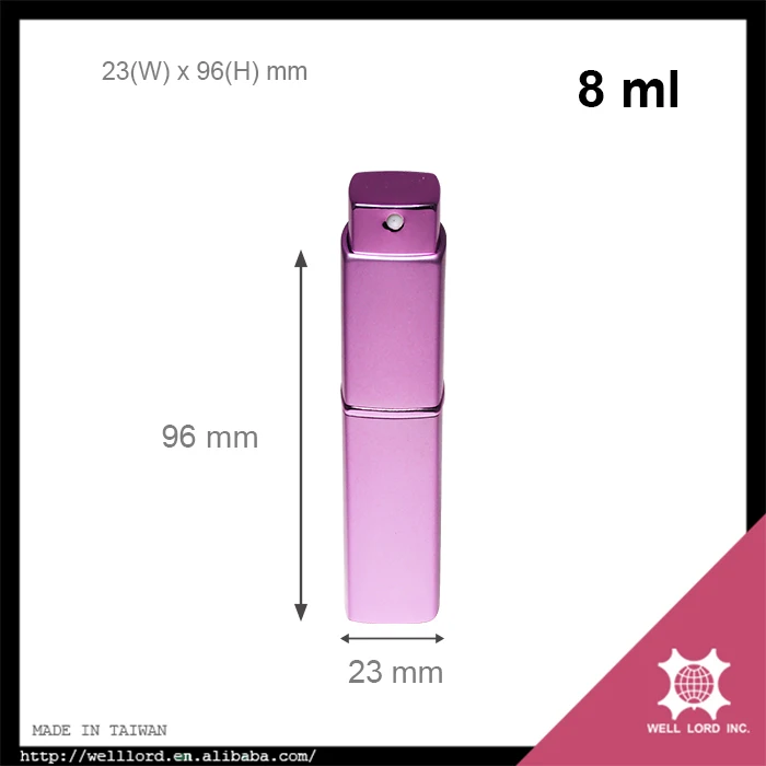 Notable 8ml special product indigo color empty pepper spray