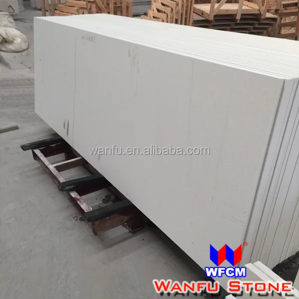 Largest Size Thin White Quartz Countertop Slabs