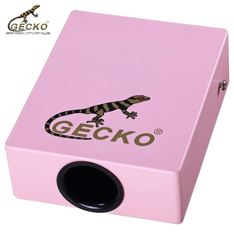 Gecko C-68P Travel Cajon mini cajon, деревянный барабанный ящик, китайский барабан cajon ручной работы, перкуссионный инструмент
