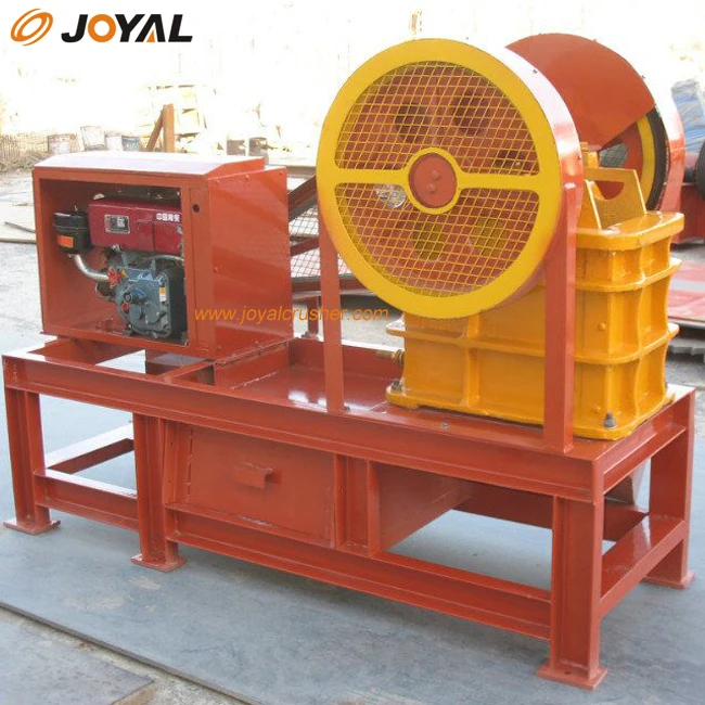 Joyal Hot Sale Unique Design Portable crusher machine small Mobile Stone Diesel Engine Jaw Crusher