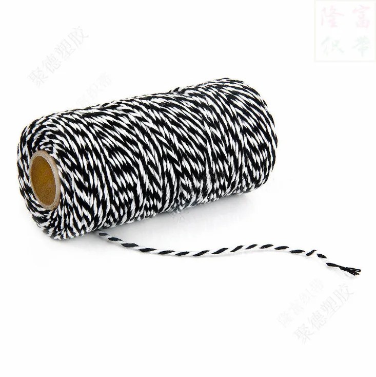 Wholesale 2 mm Nature cotton baker twine macrame decoration string