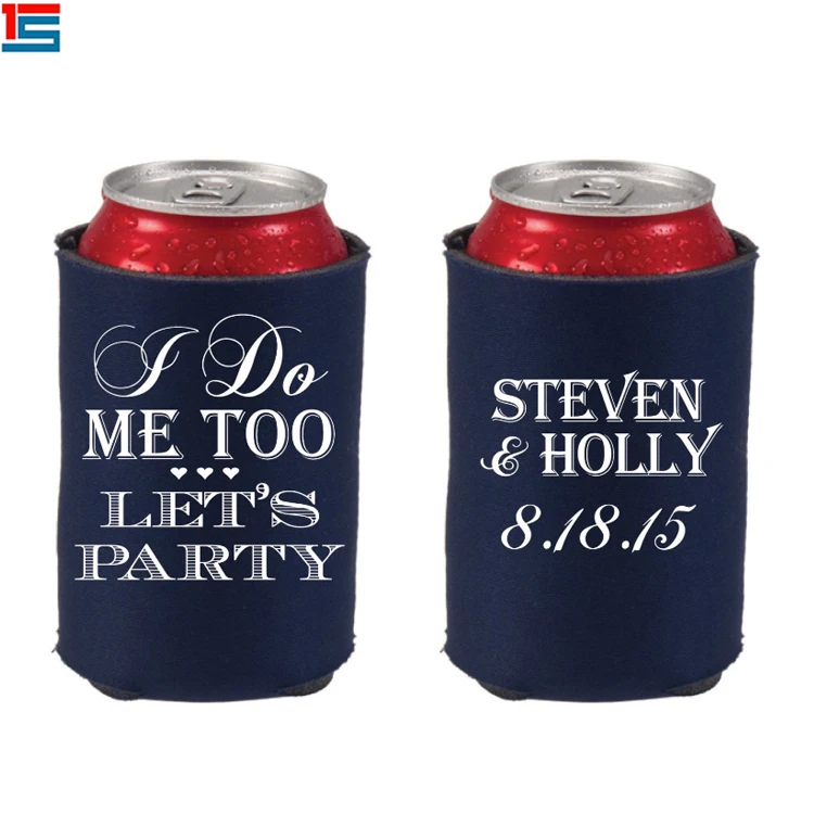 
Neoprene Sublimation Magnetic Stubby Holder Can Cooler Sleeve With Base In Black Color 