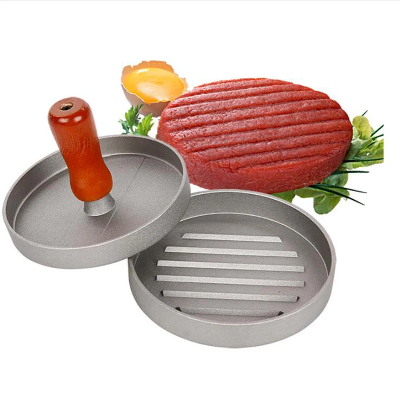 UCHOME Bakeware Burger Press / Hamburger Maker / Non-Stick Patty Mould Ideal for BBQ, Stainless Steel burger Mould Press