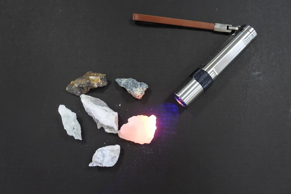 5W UV 365nm LED Ultraviolet ZWB2 Filter Supplied Fluorescence Minerals Flashlight