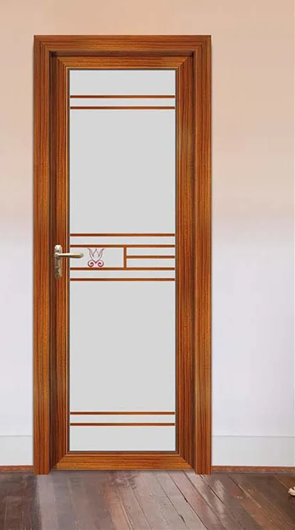 
Eco-Friendly Water Resistance Glass Aluminum Swing Door Kitchen Toliet Bathroom Door Designs Kerala 