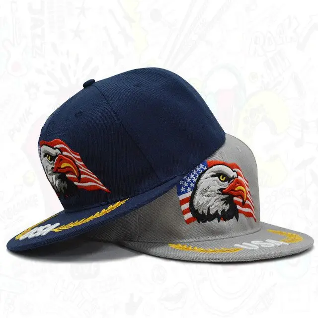 Custom Snapback Caps Supplier Factory Brand Hip Hop Bump Plaid Baseball Face Dad Cap hip hop flat bill hat caps