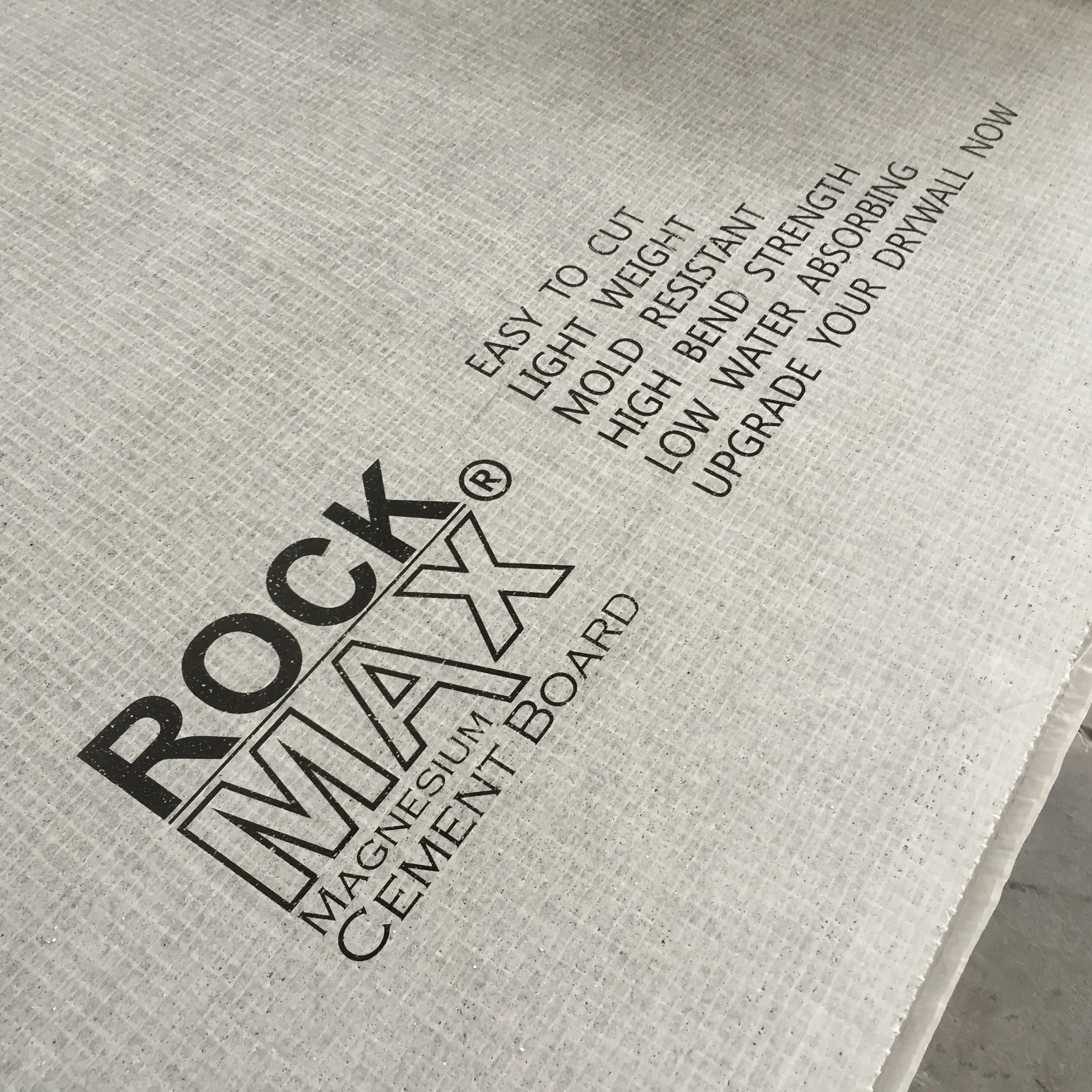 Superior bending mgo sulphate board for exterior wall