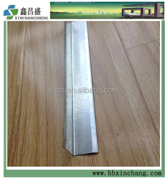 Galvanized wall angle for ceiling system