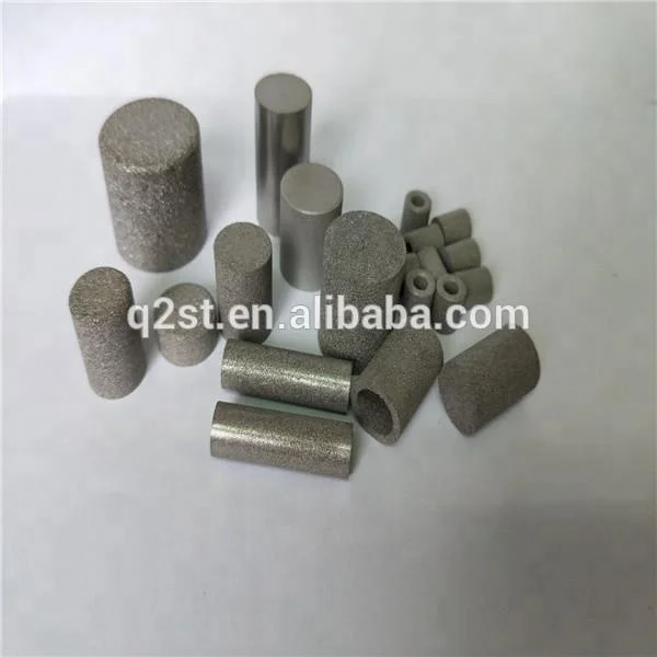 0.5-2-100micron sintered bronze powder stainless steel porous Strainer Pipe