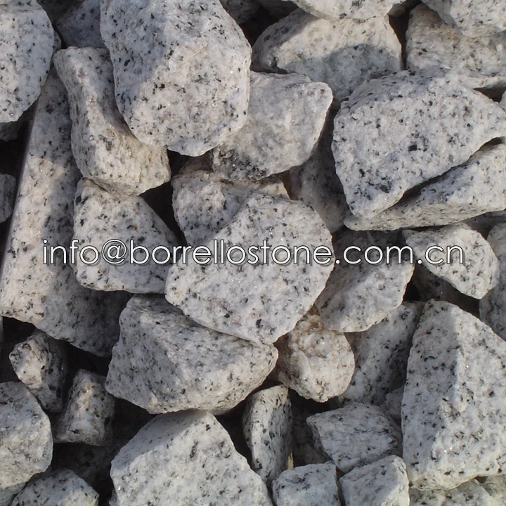 shandong white granite gravel aggregate
