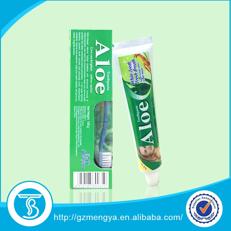 Herbal Aloe Vera toothpaste in thailand toothpaste