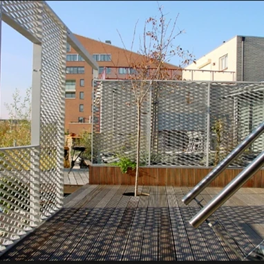 Expanded metal Mesh Aluminum Interior Railing ( Anping factory )