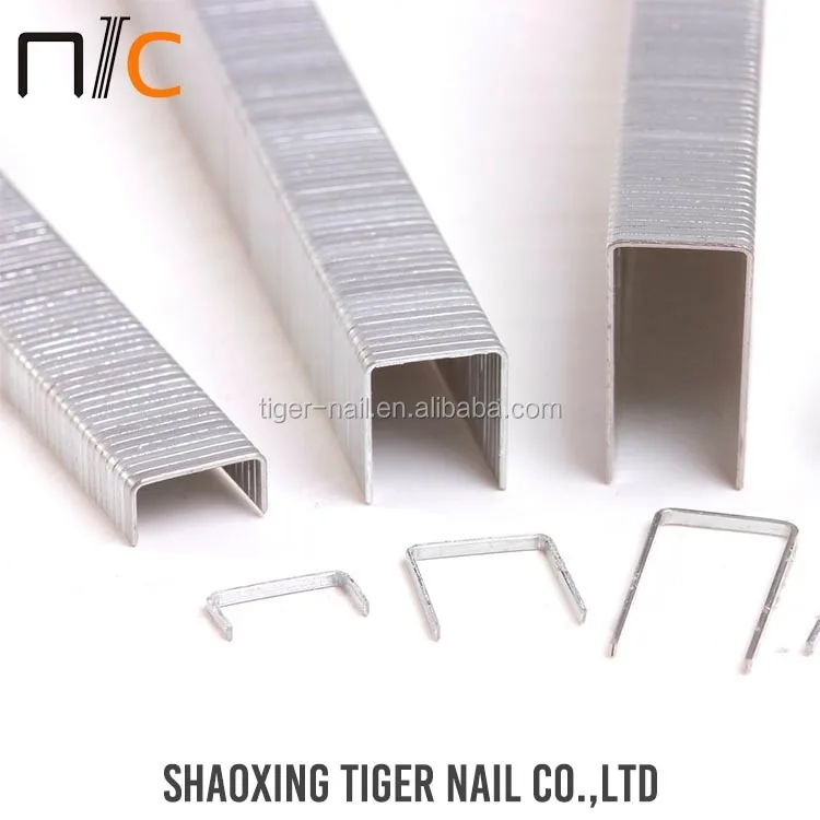 Wholesale Silver Color Industrial U-Type 4-14mm Stapler Pin