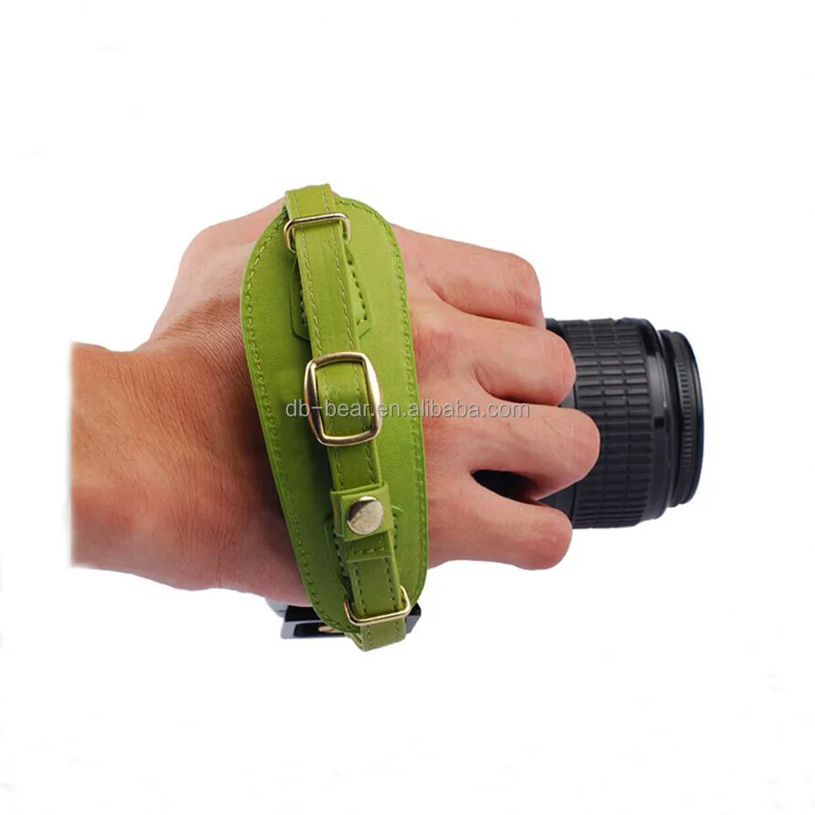 
light brown leather wrist strap protect your favorite camera 