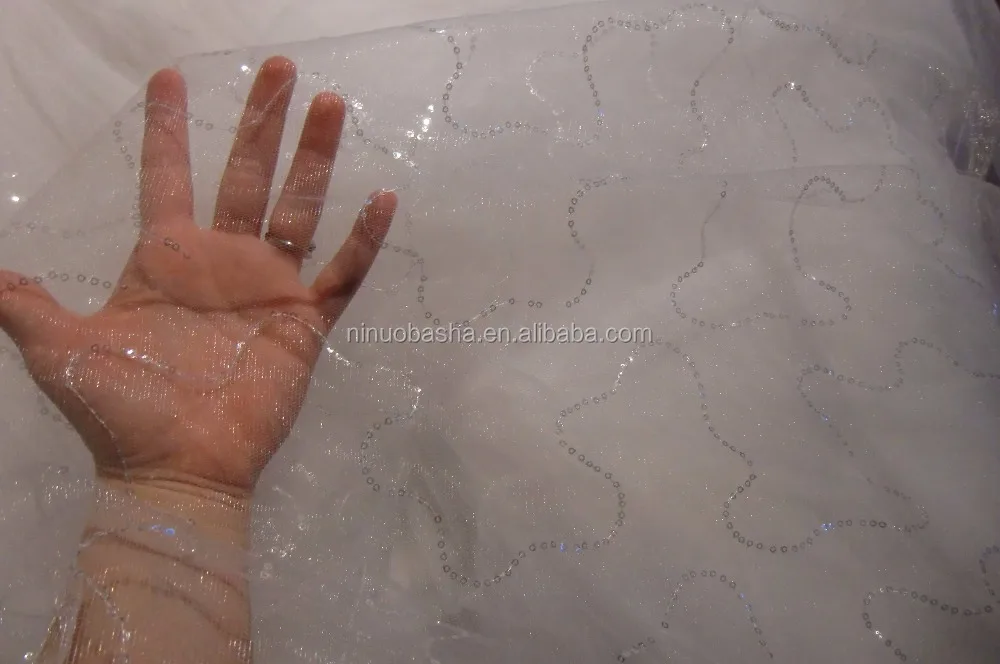 NW1214 Real Sample Ball Gown Beaded Top with Gliter Tulle Skirt  Elegant Wedding Dress