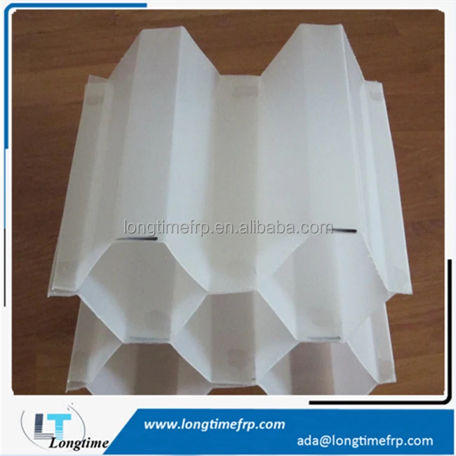 Трубы Отстойника Сми для очистки сточных вод, PP, PVC FRP Ламели для бак осаждения