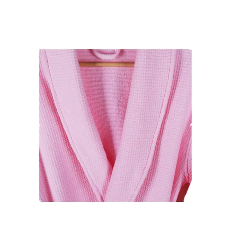 
China Supplier Cheaper Promotional 100% Cotton Waffle Bath Robe 
