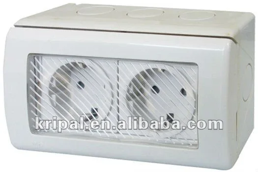 germany standard socket outlet IP55