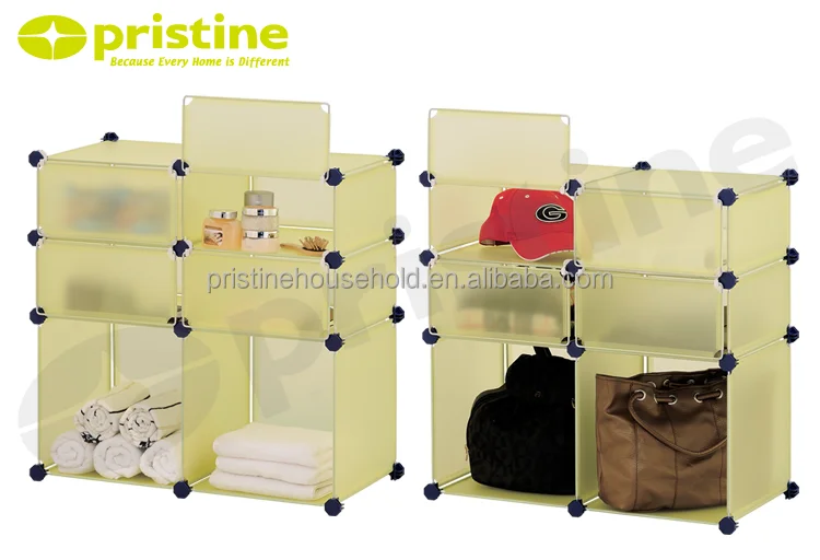 Best SALE shelf wholesale Taiwan household storage manufacturer Housewares pp modern white bookshelf cube storage shelves