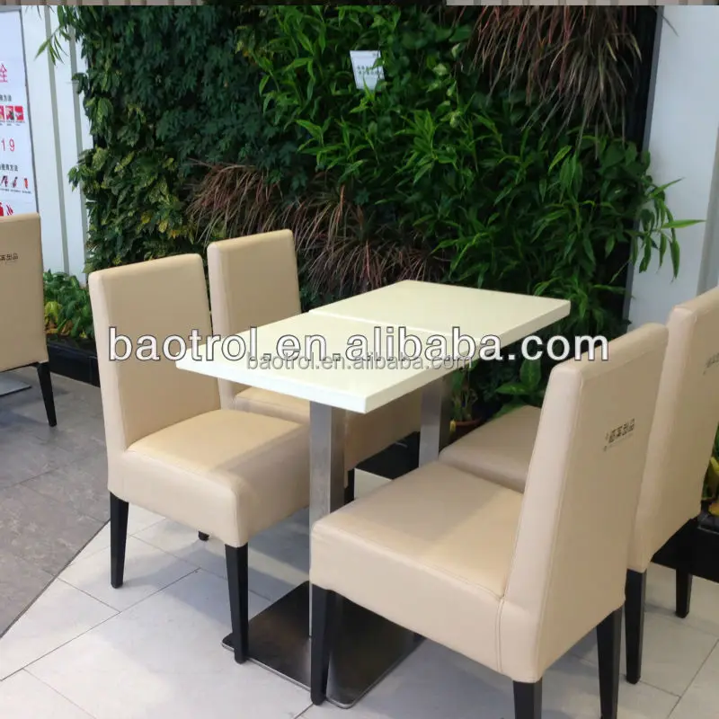  Мебель с твердой поверхностью современный дизайн стол для ресторана