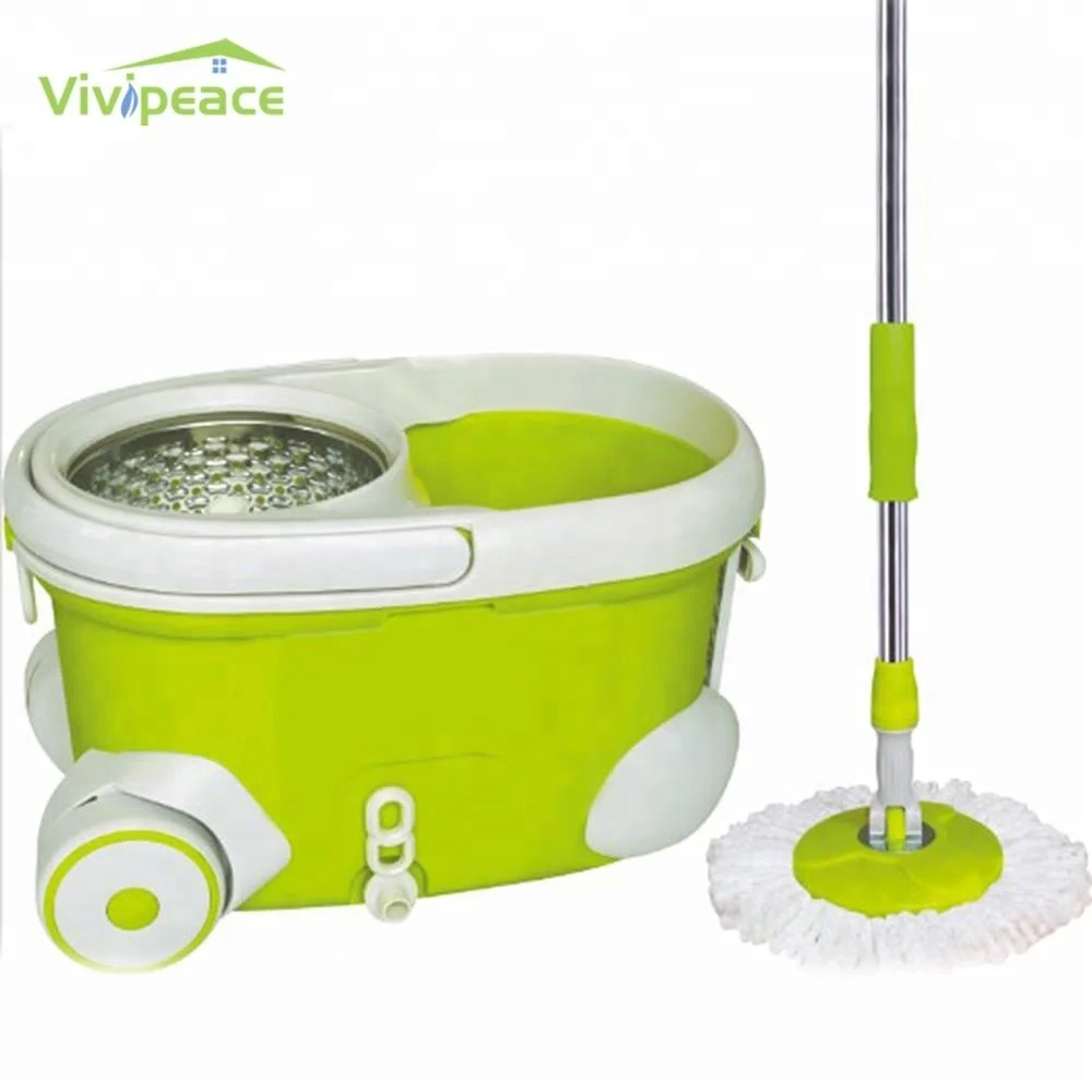 Professional walkable 360 flat spin .mop bucket in bulk