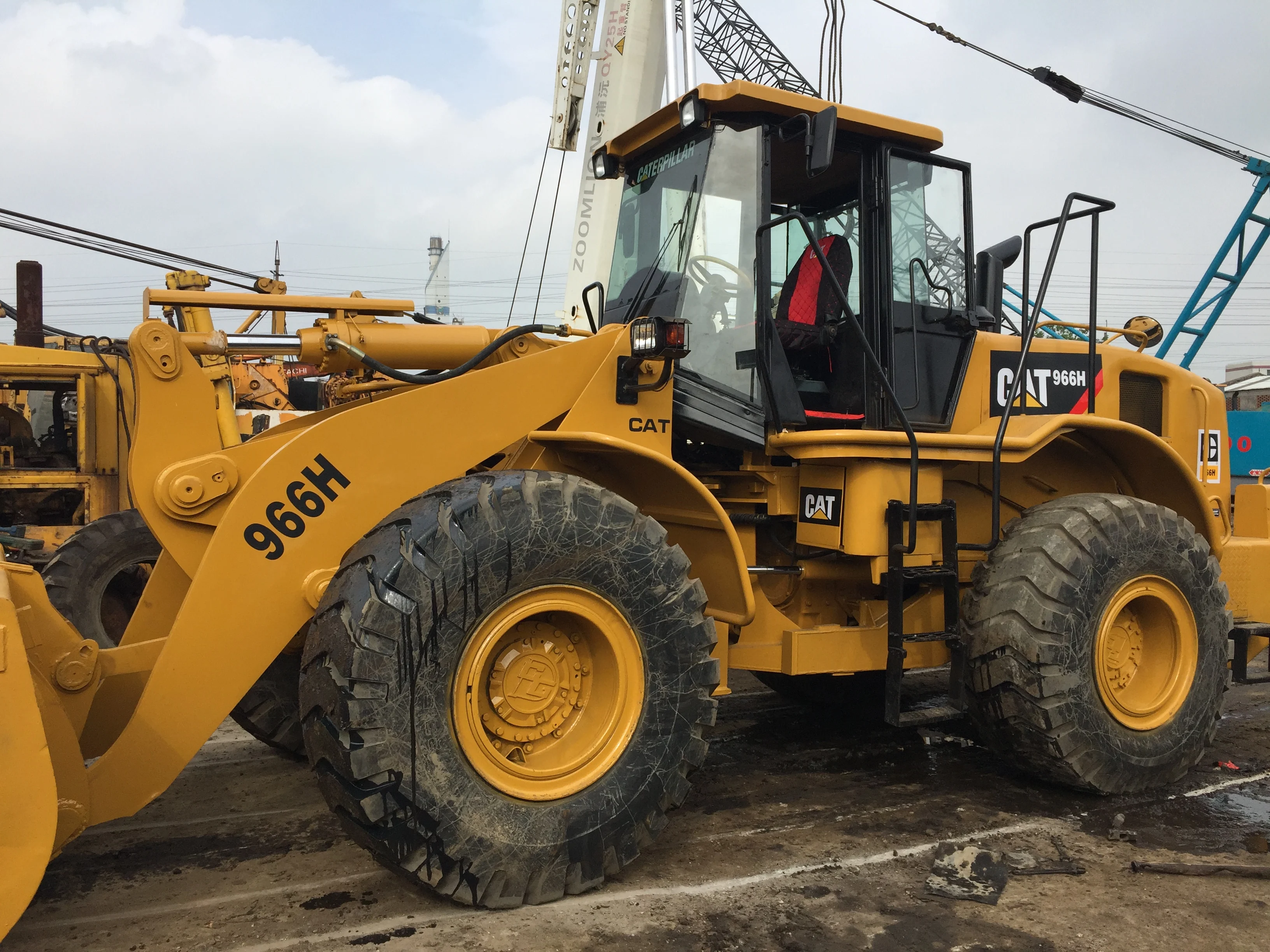 Used caterpillar 966H Wheel Loader for sale in Shanghai China