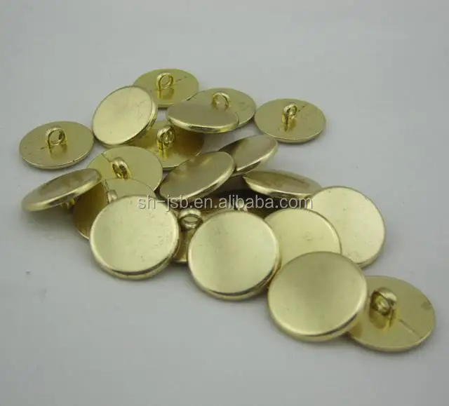 metal gold buttons