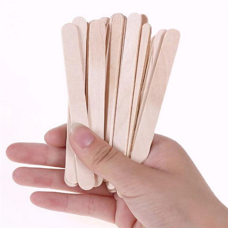 Biodegradable Printed Birch Wood Ice Cream Sticks