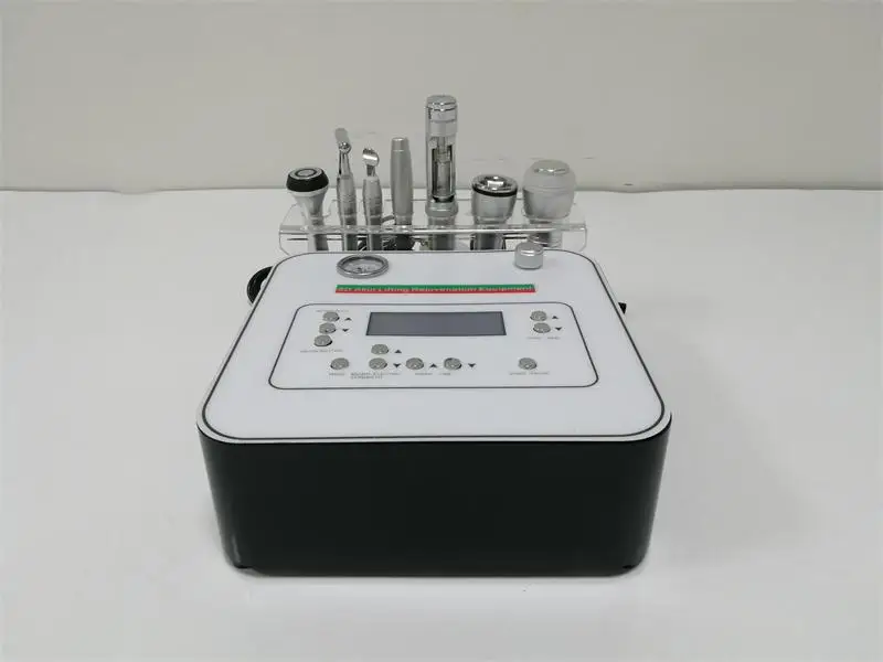 New design 7 in 1 portable microdermabrasion machine hot and cold hammer skin beauty Salon equipment