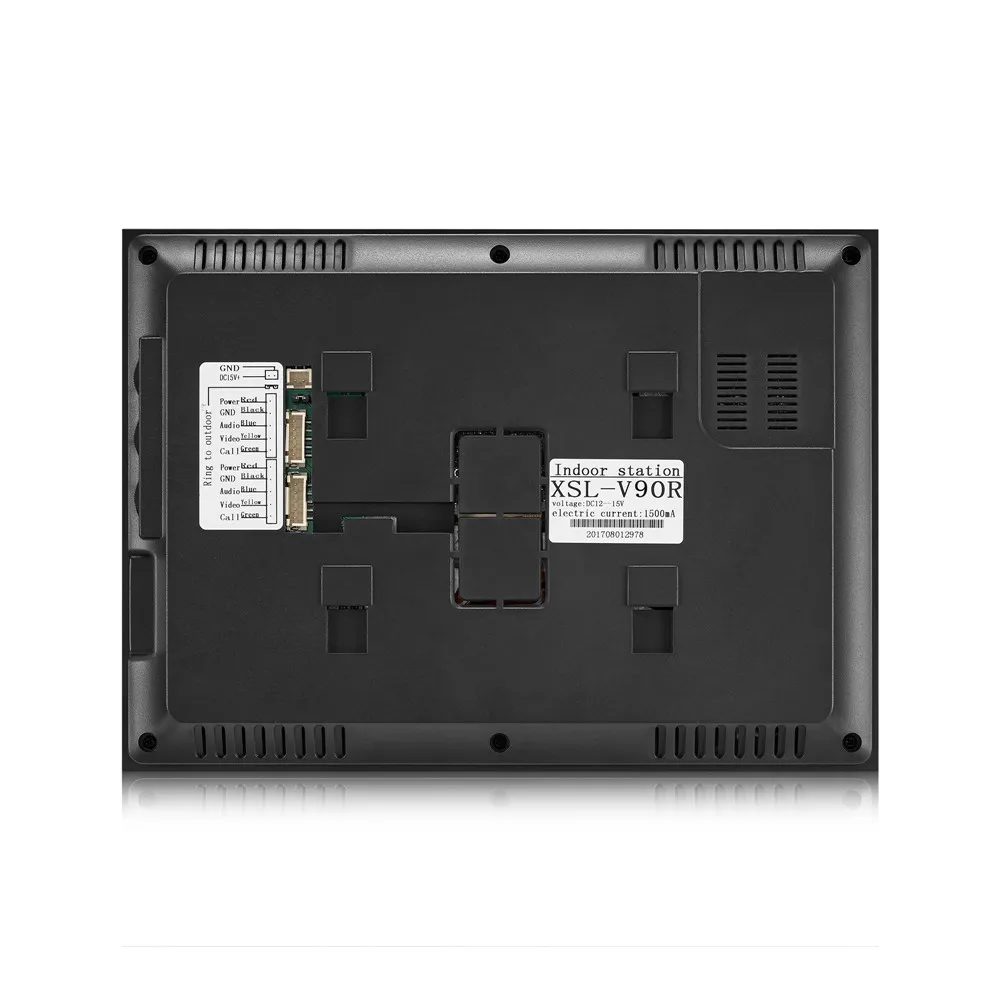 color video door phone bell 4 wire villa video intercom system for apartment