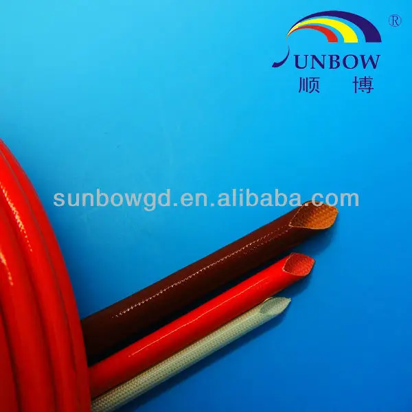 ul сертификат огнезащитная силиконовая плетеный стекловолокна рукава 4kv рукава