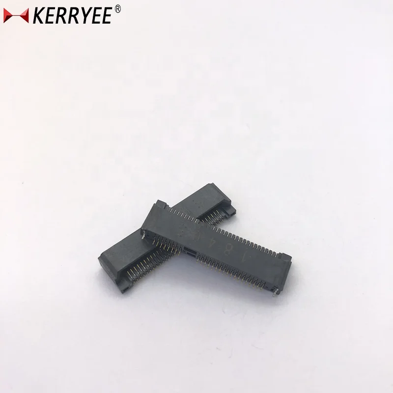 H=4 mini 56P PCI Express 0.8mm msata slot connector