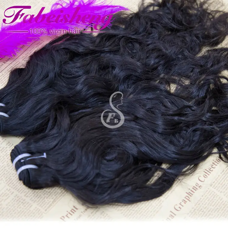 2021top selling products  Fabeisheng 3pcs/lot natural wave hair extensions, 100% real brazilian virgin hair