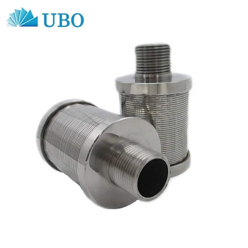 supplier SS wedge wire screen ss316l steel water nozzle filter for activated carbon