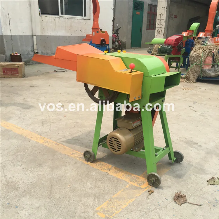 Farm use corn straw cutting machine grass chaff cutter for feed