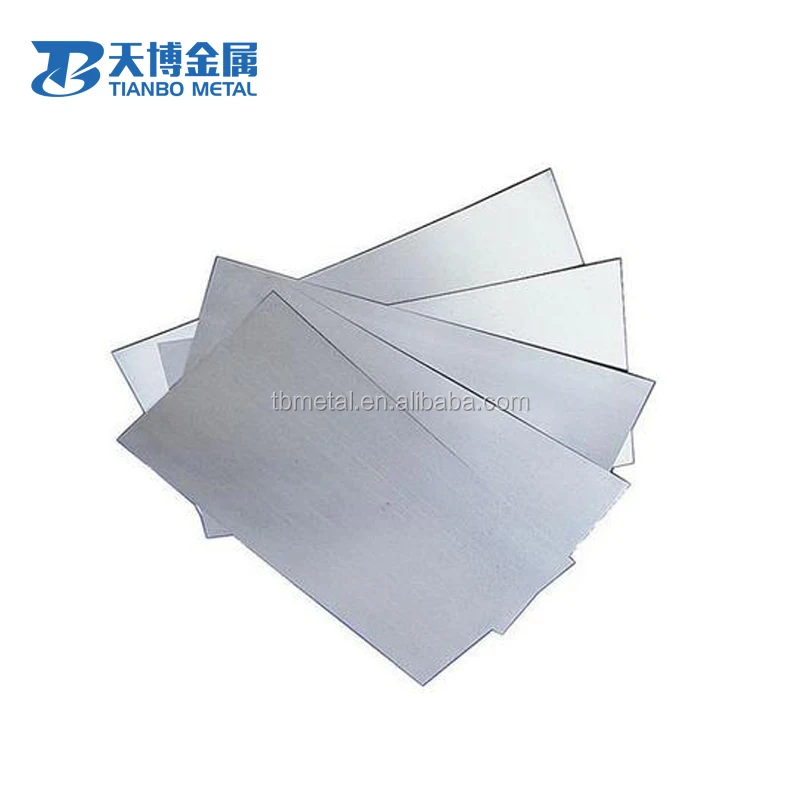 1mm thick pure tungsten sheet  bright surface refractory