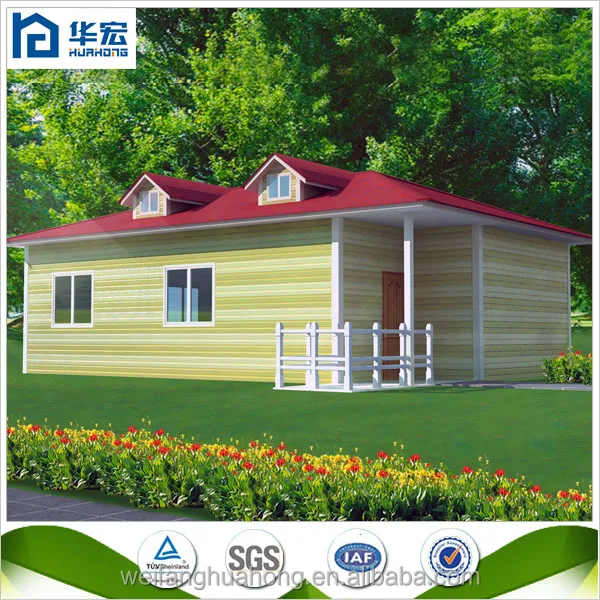 China made prefabricated homes green rural luxury house